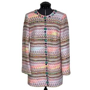 Maison Common Multicolored Blazer Frock Coat